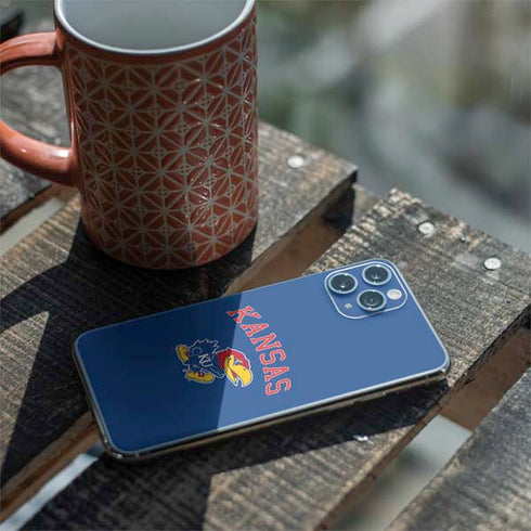 University of Kansas Collegiate Text iPhone 11 Pro Skin
